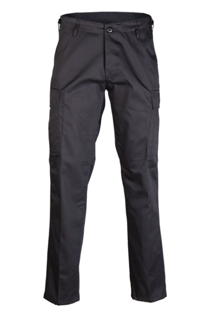 Mil-Tec US Ranger BDU Straight Cut pantaloni, neri