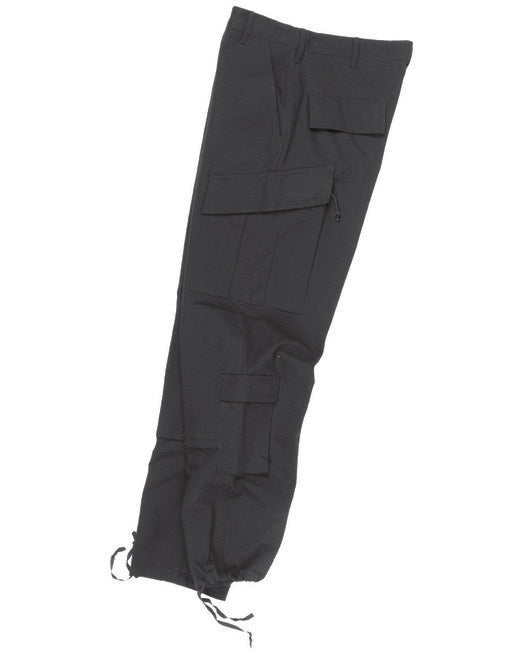 Mil-Tec Pantaloni tipo US ACU rip-stop, neri