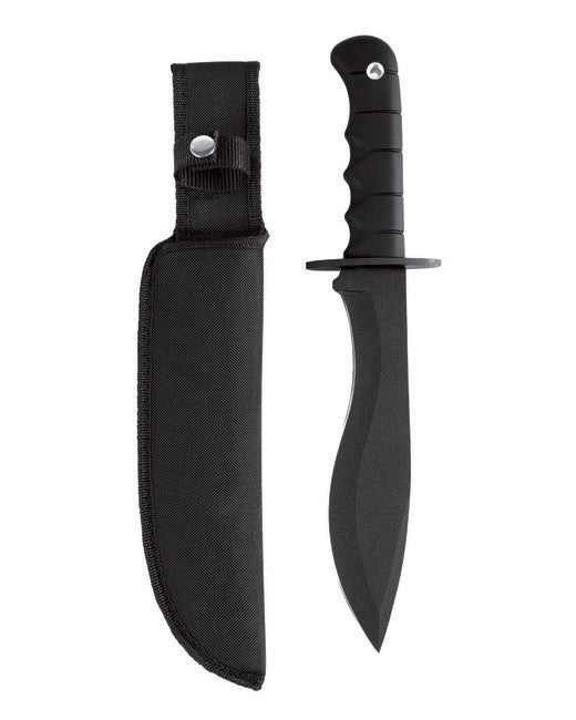 Mil-Tec Coltello da Combattimento US SPEC lama da machete con fodero, nero