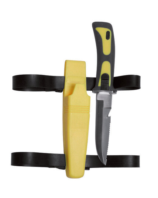 Mil-Tec Frogman coltello da immersione, giallo