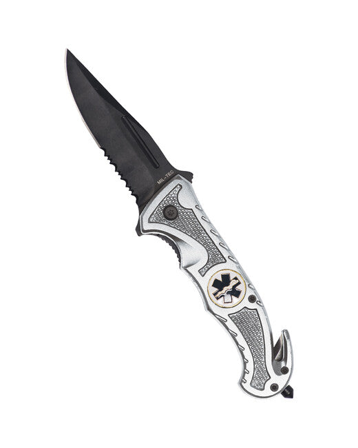 Mil-Tec Rescue coltello, nero