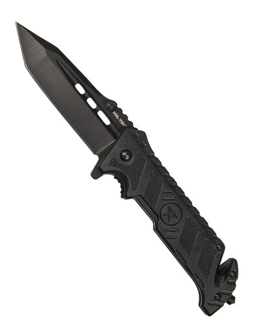 Mil-Tec Star coltello, nero