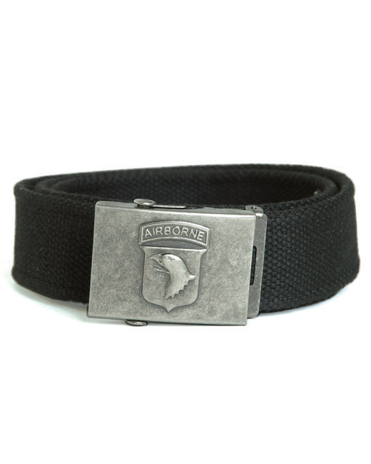 Mil-Tec Airborne 101 cintura 40mm, nera