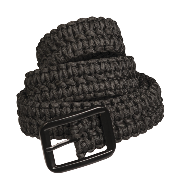 Mil-Tec cintura Paracord 4cm, nera