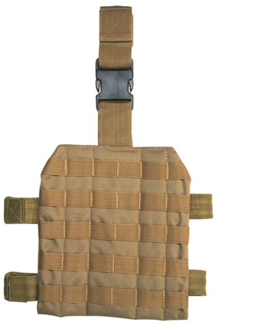 Mil-Tec Sistema per cosciale Molle, Coyote