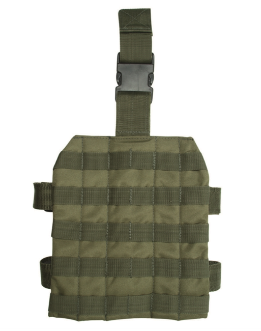 Mil-Tec Pannello cosciale sistema Molle, oliva