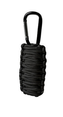 Mil-Tec Paracord kit di sopravvivenza piccolo, nero