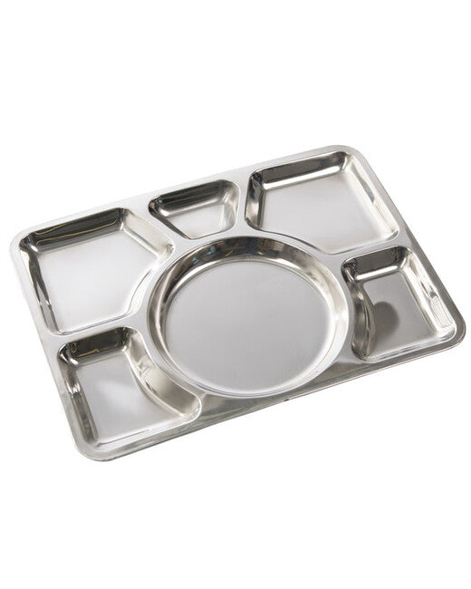 Mil-Tec Vassoio da pranzo in acciaio inox