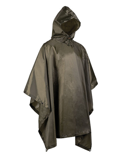 Mil-Tec Basic poncho rip-stop, oliva