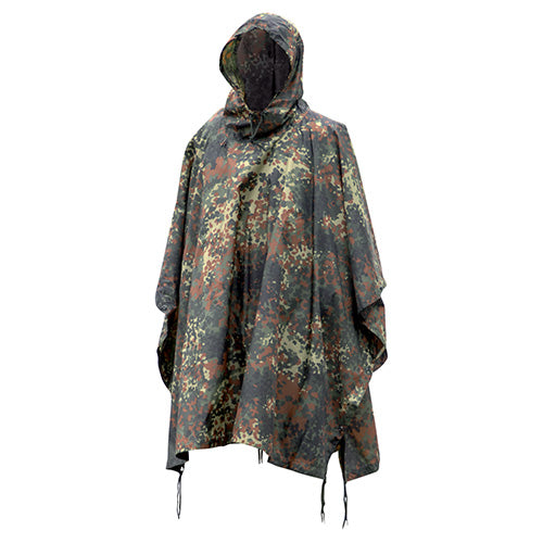 Mil-Tec Poncho US rip-stop flecktarn