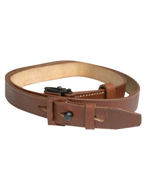 Mil-Tec Mauser strap pelle Repro, marrone