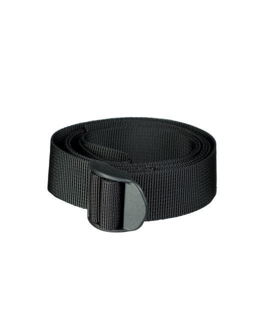 Mil-Tec cintura con fibbia da 25 mm con fibbia fissa 120 cm, nera