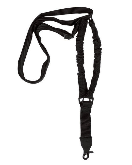 Mil-Tec Cinghia tattica per pistola a 1 punto BUNGEE, nero