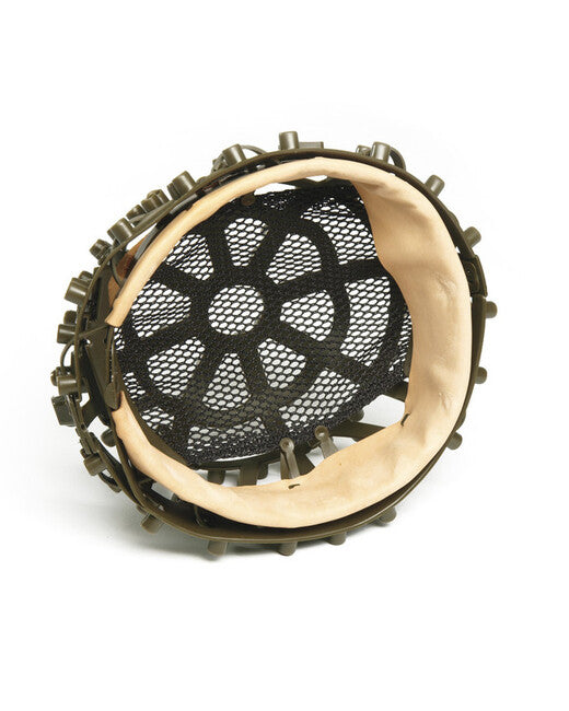 Mil-Tec BW fascia antisudore in pelle per elmetto in Kevlar