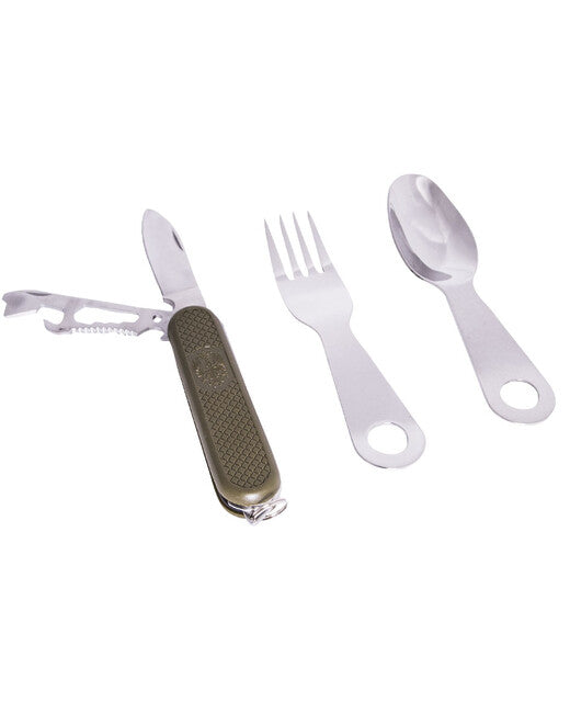 Mil-Tec Coltelleria con coltello multifunzione tascabile