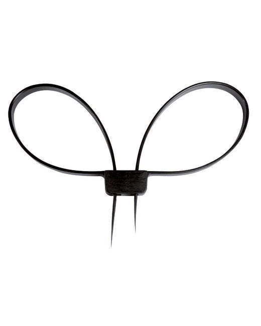Mil-Tec Manette doppie in plastica, nero
