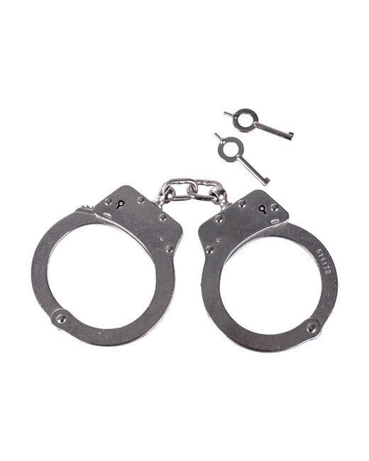 Mil-Tec Double Lock manette, argento