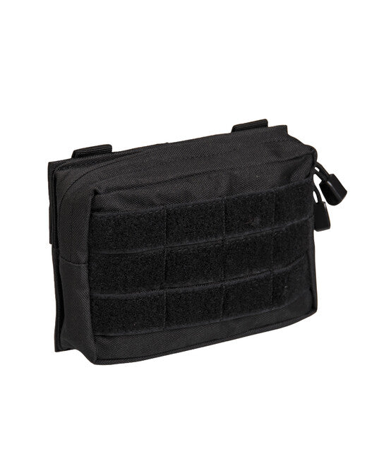 Mil-Tec Fondina Small Molle orizzontale, nera