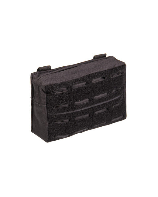 Mil-Tec Small fondina LASER CUT orizzontale Molle, nera