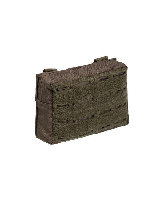Mil-Tec piccola fondina laser cut orizzontale Molle, verde