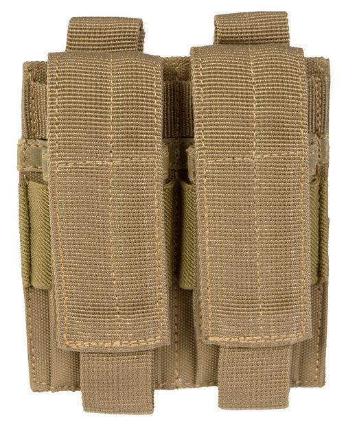 Mil-Tec fondina per 2 caricatori, marrone Coyote