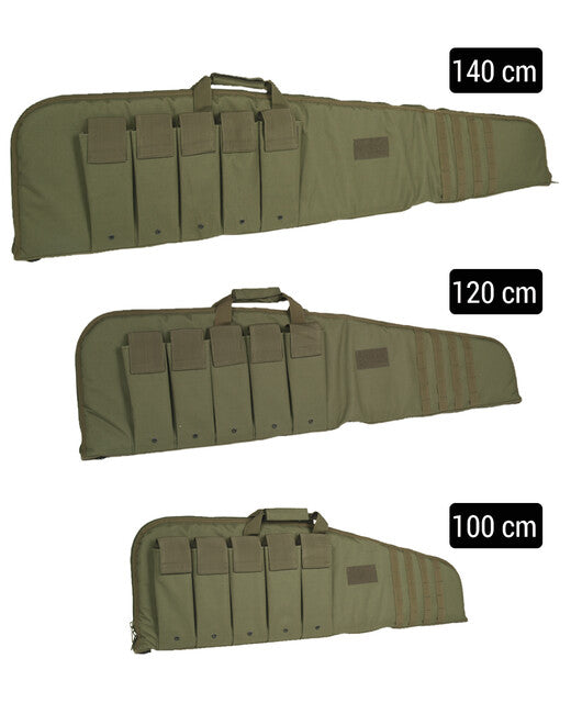 Mil-Tec Modular fondina per fucile con cinghia 100 cm, oliva