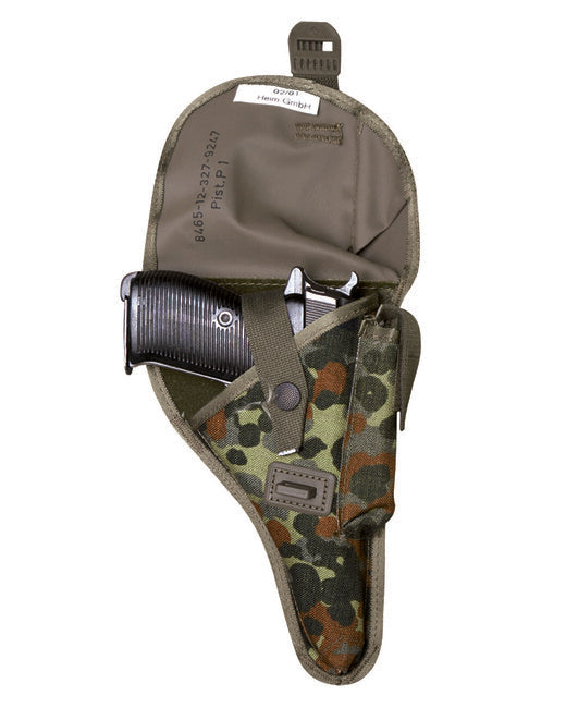 Mil-Tec Fondina per pistola BW P1(P38) senza adattatore, flecktarn
