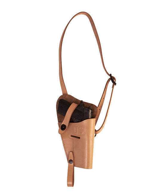Mil-Tec US M3 fondina per pistola sottobraccio, marrone Repro