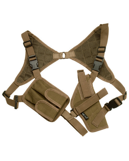 Mil-Tec Fondina per pistola sottobraccio Concealed carry, Coyote