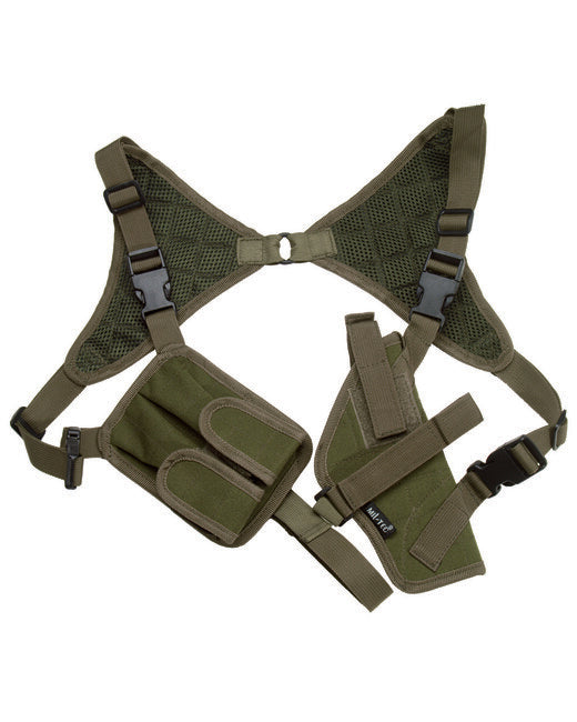 Mil-Tec Fondina per pistola Underarm per porto occulto, oliva