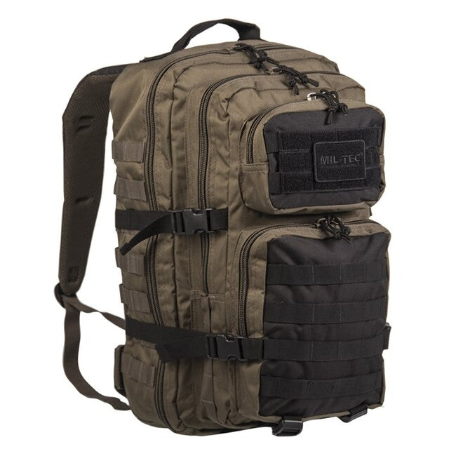 Mil-Tec Ranger us Assault Grande, verde-nero