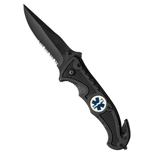 Mil-Tec Rescue Medic coltello di chiusura, nero