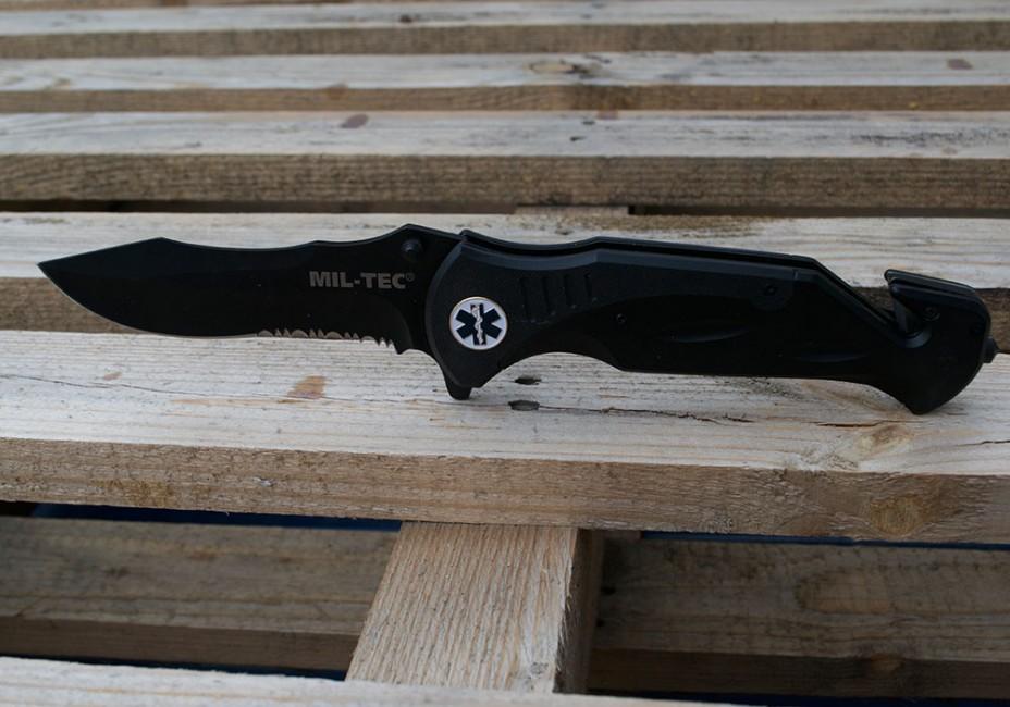 Mil-Tec Medical coltello pieghevole 440/G10, 27,5cm
