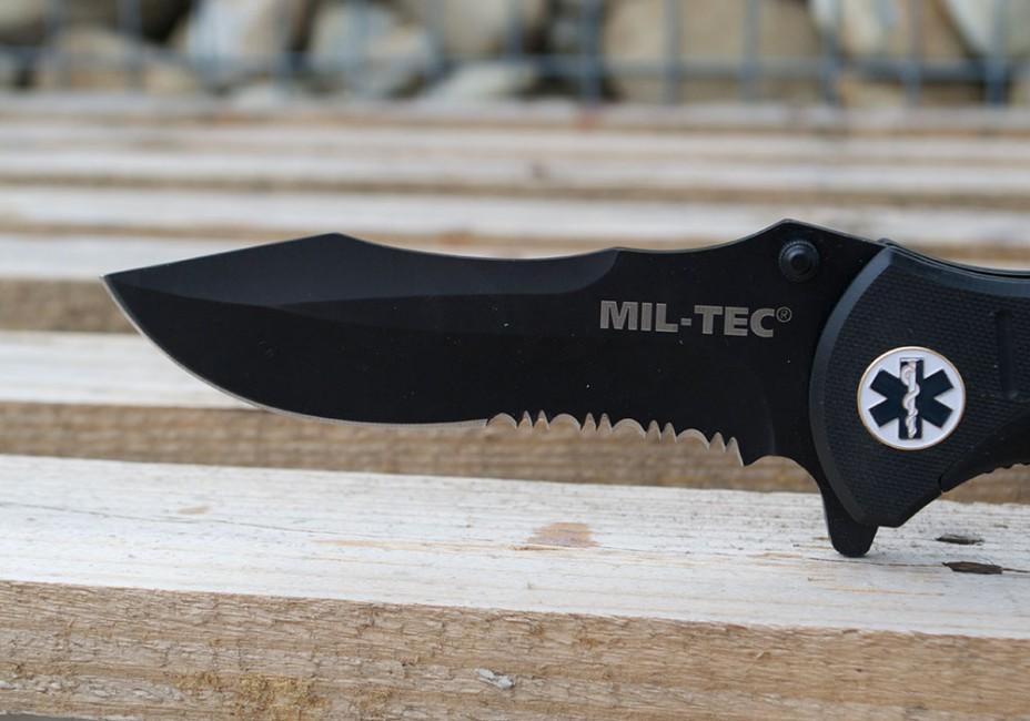Mil-Tec Medical coltello pieghevole 440/G10, 27,5cm