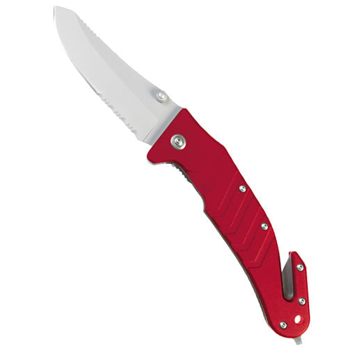 Mil-Tec Rescue coltello di chiusura, rosso