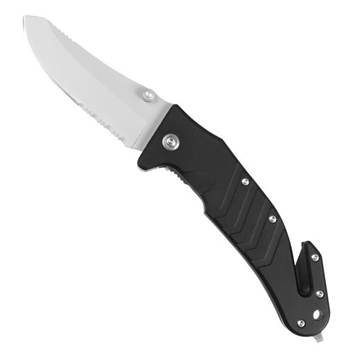 Mil-Tec Rescue coltello di chiusura, nero
