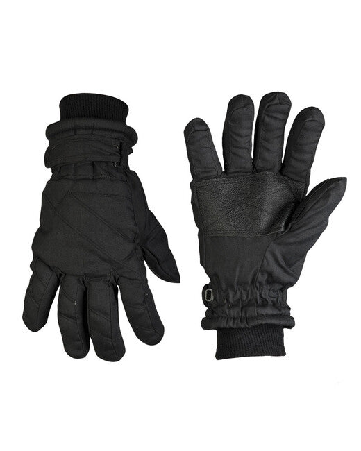 Mil-Tec Guanti con dita isolate Thinsulate™, neri