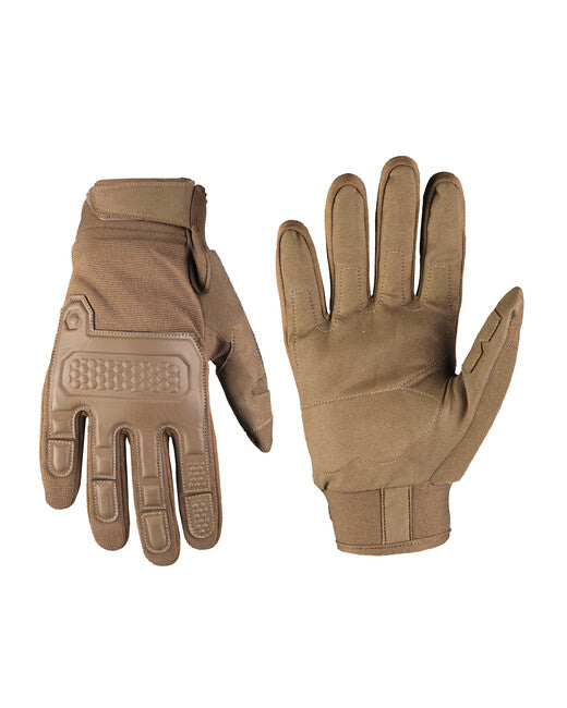 Mil-Tec Warrior guanti, Coyote scuro
