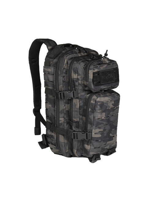 Mil-Tec Assault I zaino laser cut, camo scuro