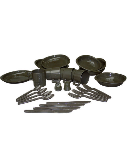 Mil-Tec set di utensili da Campeggio 26 pezzi, oliva