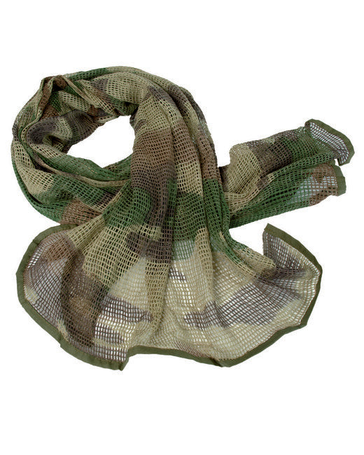Mil-Tec Sciarpa in rete 190x90cm cce tarn