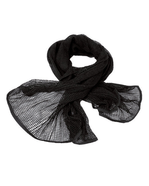 Mil-Tec Mesh sciarpa 190x90cm, nero