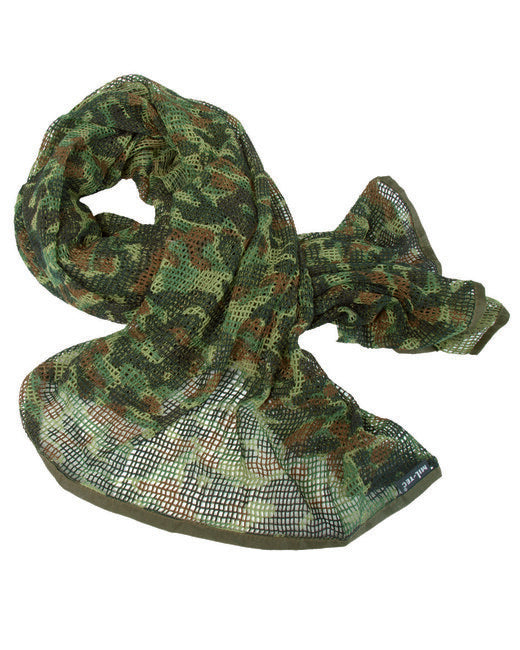 Mil-Tec Sciarpa in rete 190x90cm flecktarn