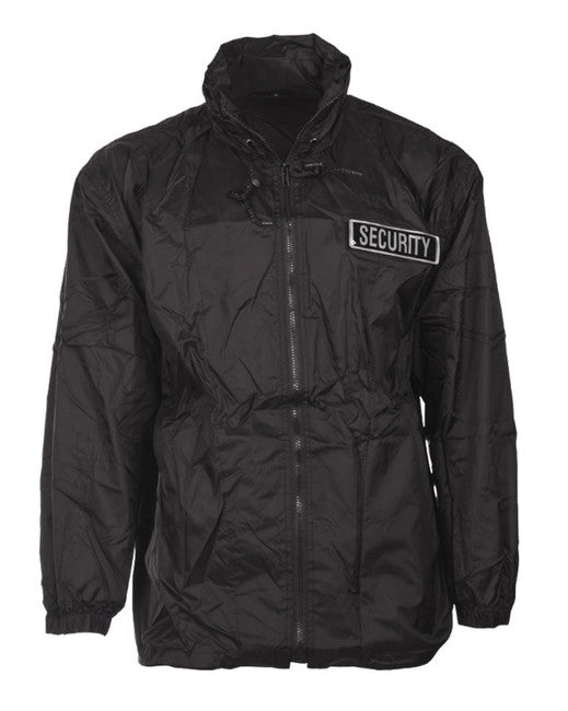 Mil-Tec Security giacca a vento, nera