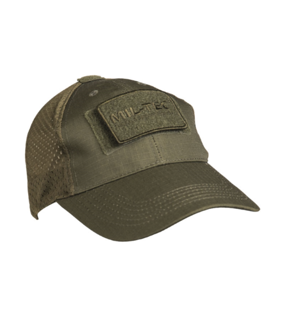 Mil-Tec cappellino con rete, oliva