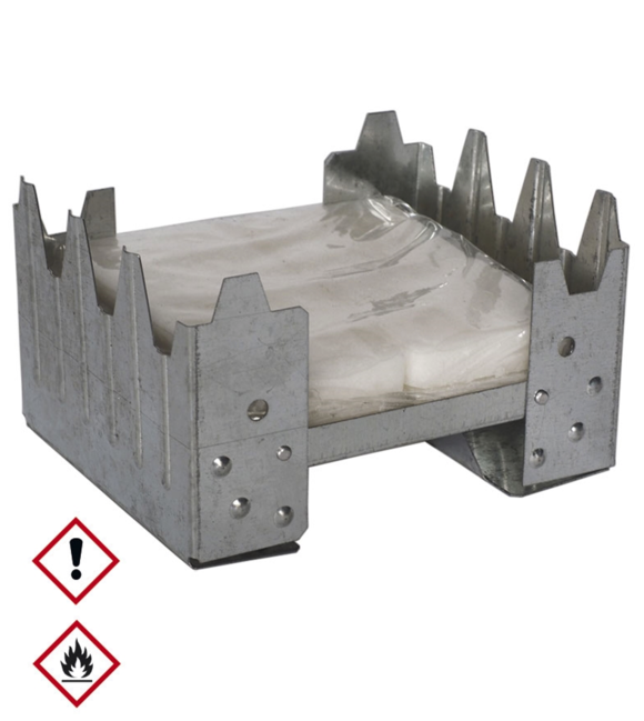 Mil-Tec fornello pieghevole + alcool, Grande