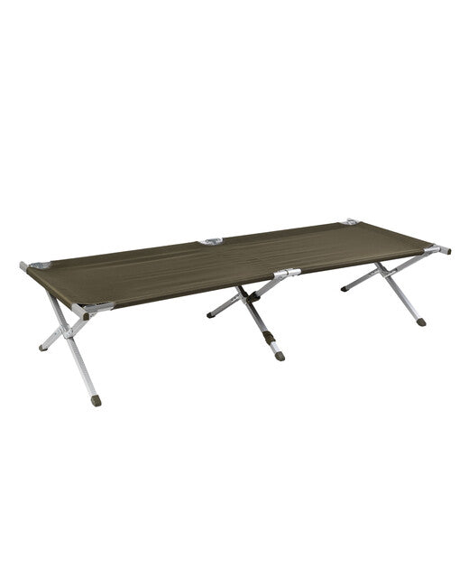 Mil-Tec Letto pieghevole in alluMinio con borsa 210x70 cm, oliva