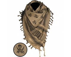 Mil-Tec Skull αραμπέ coyote, μαύρο, 110 x 110cm