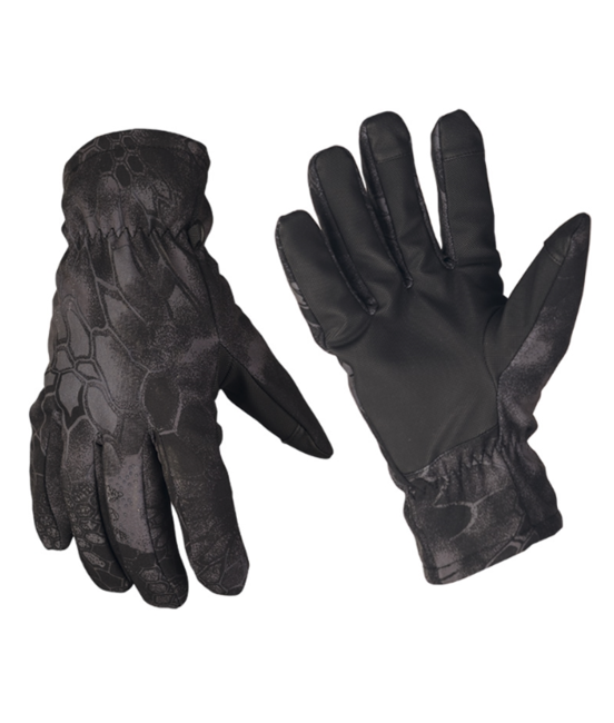 Mil-Tec Softshell Guanti Thinsulate™, Mandra notte