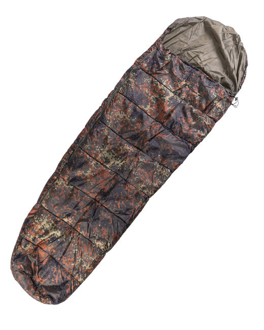Mil-Tec Commando sacco a pelo con copertura flecktarn